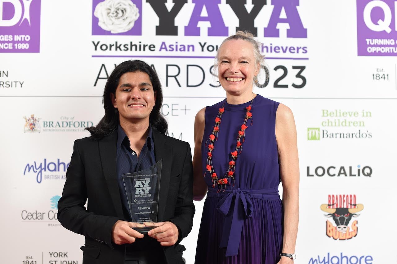 Bradford College Performing Arts Student Wins Yorkshire Asian Young Achiever Award